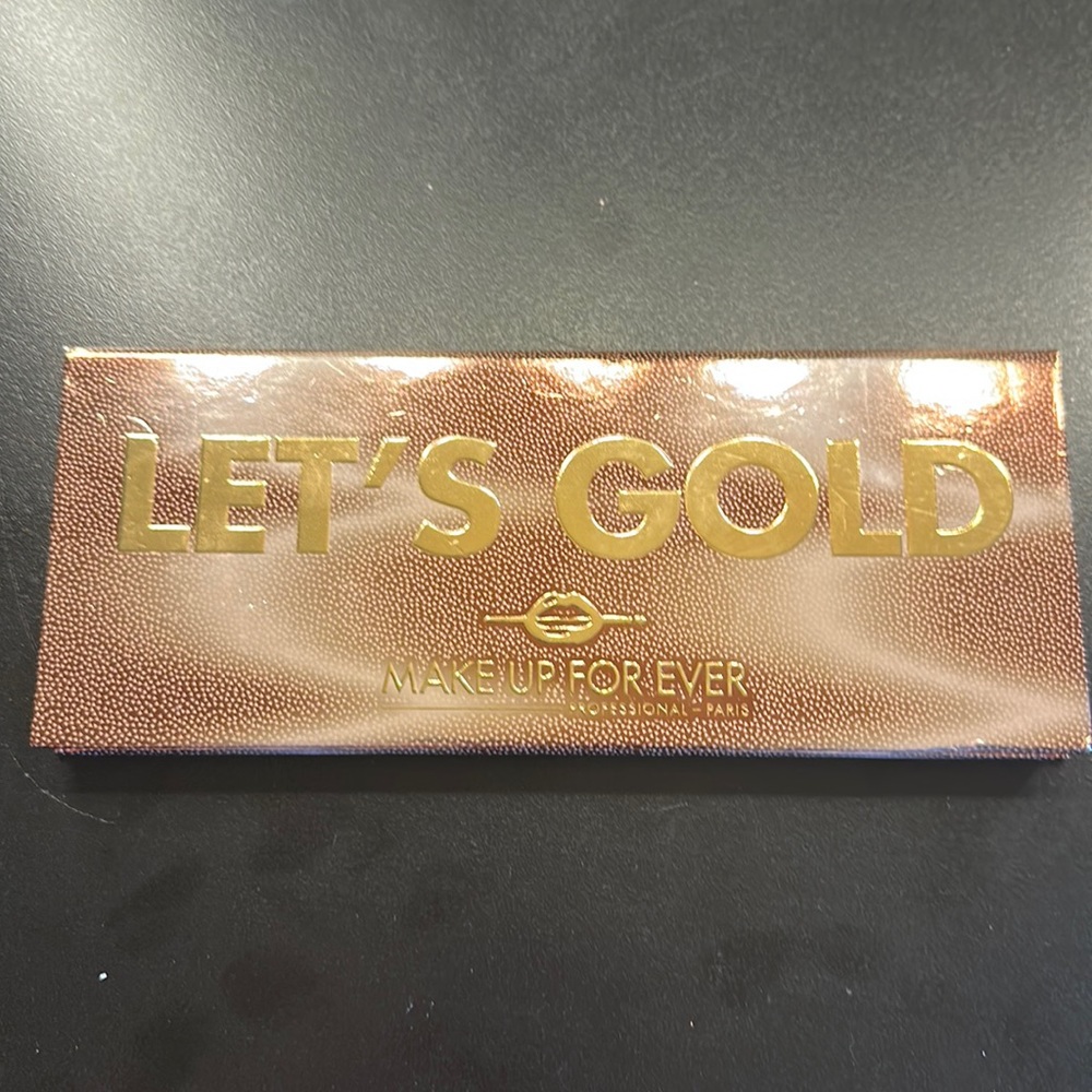 Make Up Forever Let’s Gold Eyeshadow Palette